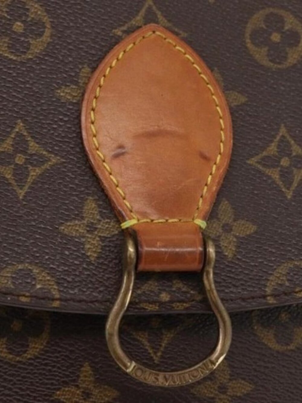 LOUIS VUITTON Monogram Saint Cloud GM Shoulder Bag M51242 LV Auth 176282 - Picture 12 of 16